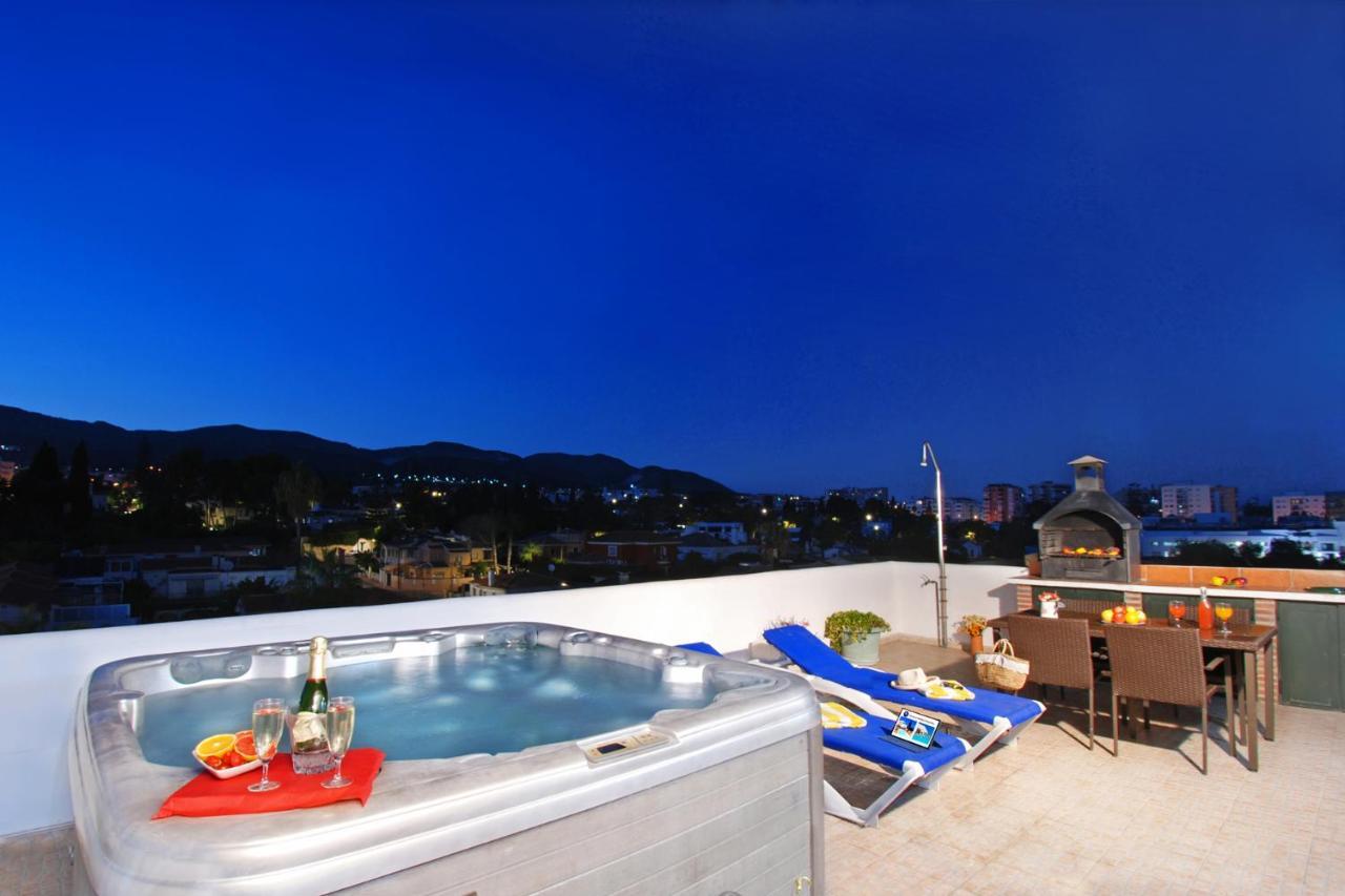 Apartamento Isla De Benalmadena 1, Jacuzzi, 80M From The Sea, Ac, Bbq, Private Parking, Big Terrace Exterior foto