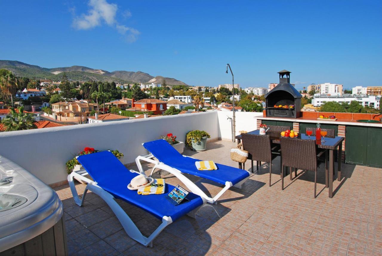 Apartamento Isla De Benalmadena 1, Jacuzzi, 80M From The Sea, Ac, Bbq, Private Parking, Big Terrace Exterior foto