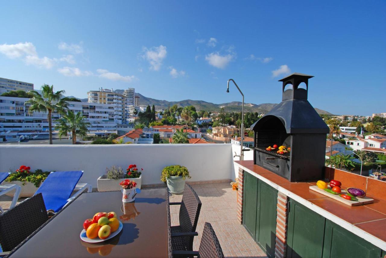 Apartamento Isla De Benalmadena 1, Jacuzzi, 80M From The Sea, Ac, Bbq, Private Parking, Big Terrace Exterior foto